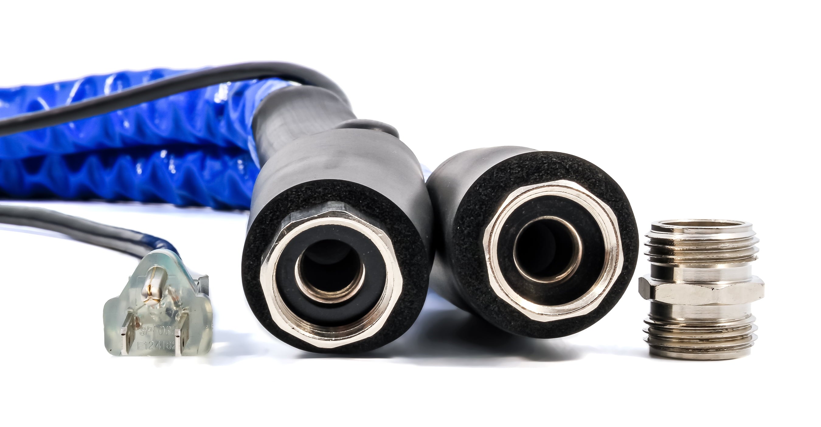 Camco TastePURE 25' Heated Drinking Water Hose, Freeze Protection Down to -20F, Blue