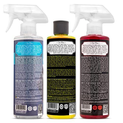 Chemical Guys HOL357 Clean & Shine Car Wash Starter Kit - Safe for Cars, Trucks