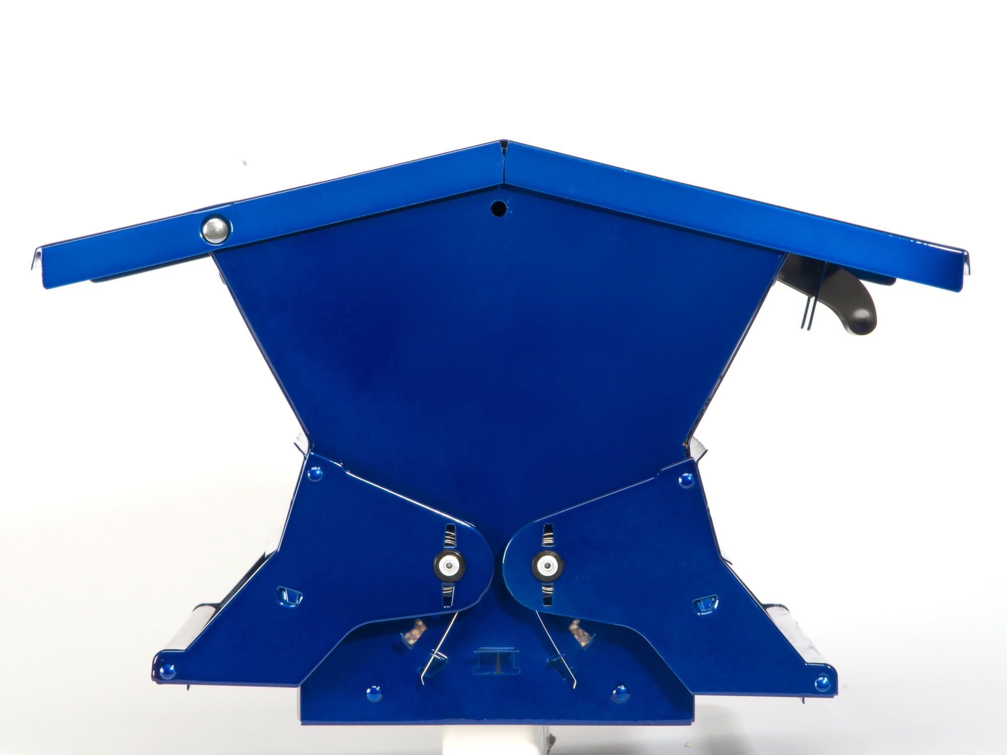 Woodlink Squirrel Resistant Hopper Metal Bird Feeder, Blue