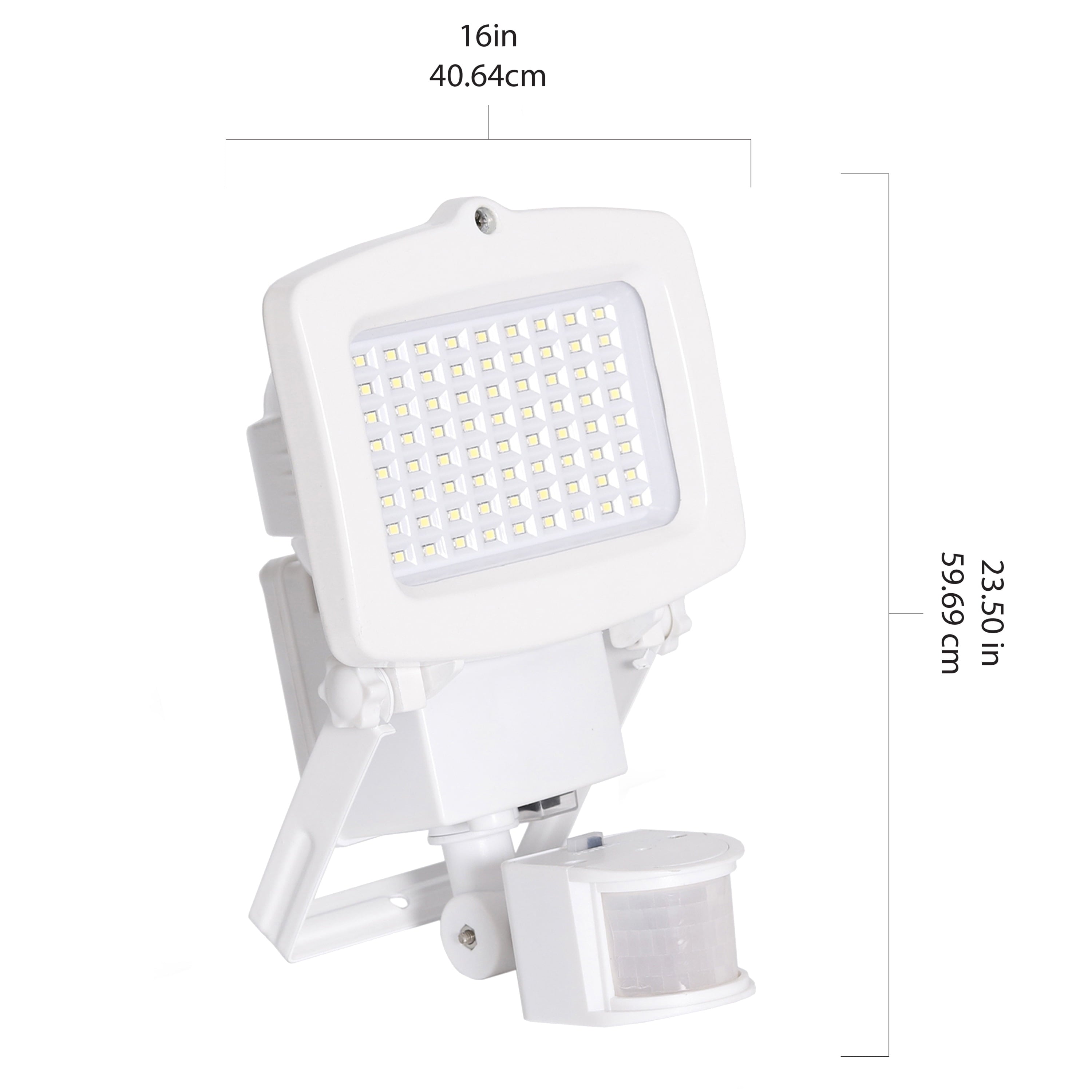 Westinghouse 1500 Lumen Aluminum Solar Security Light - Motion Activated