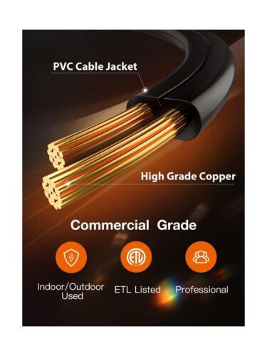 addlon 96 FT (2x48FT) Outdoor String Lights Commercial Grade Strand 36 Edison...