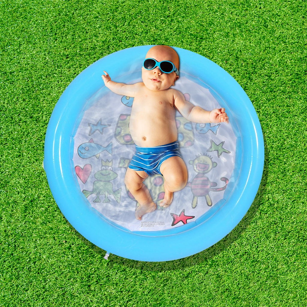 Ycolew Kiddie Pools, 23'' x 23.7'', Inflatable Swimming Pools for Boys, Girls, Toddlers, Easy Set Up Inflatable Baby Ball Pit Pool for Ages 2+, Garden, Backyard, Outdoor Summer Water Party