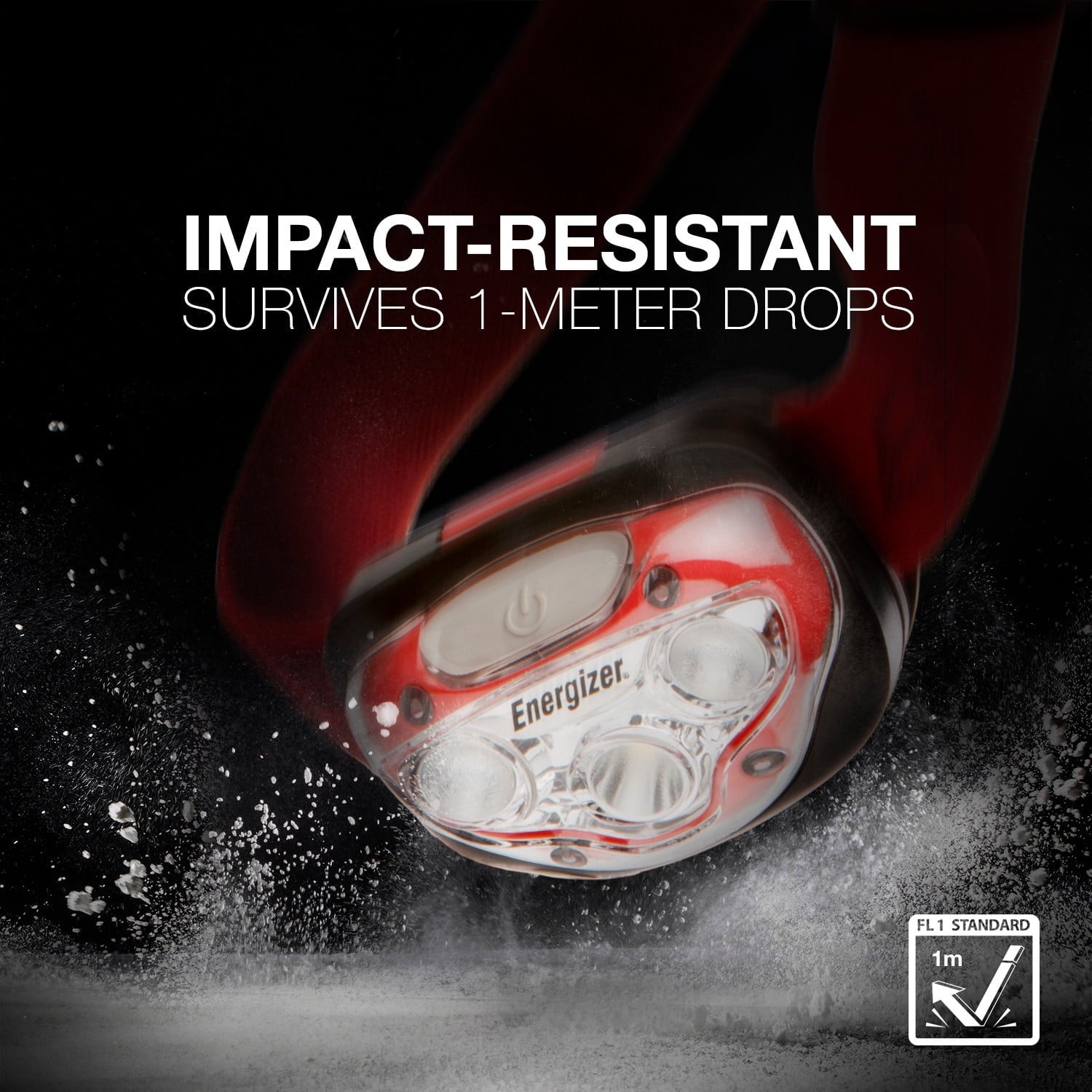 Energizer Vision HD 300 Lumen LED Headlamps, AAA Batteries Included (2 Pack)