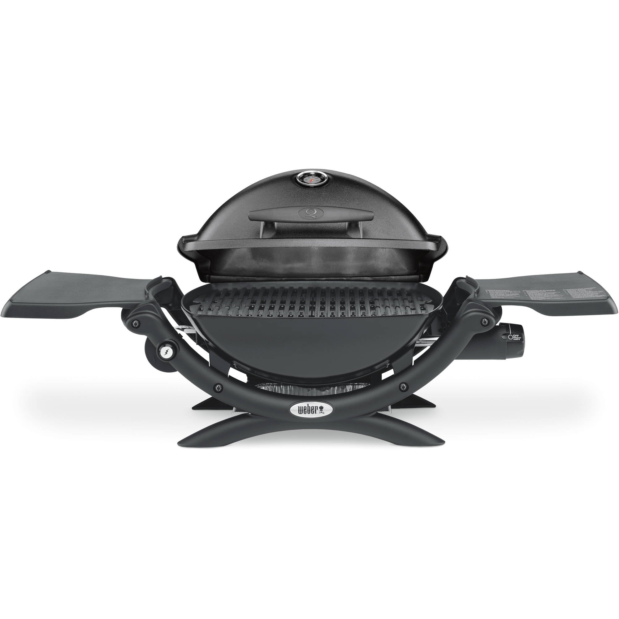 Q 1200 Portable Gas Grill, Black