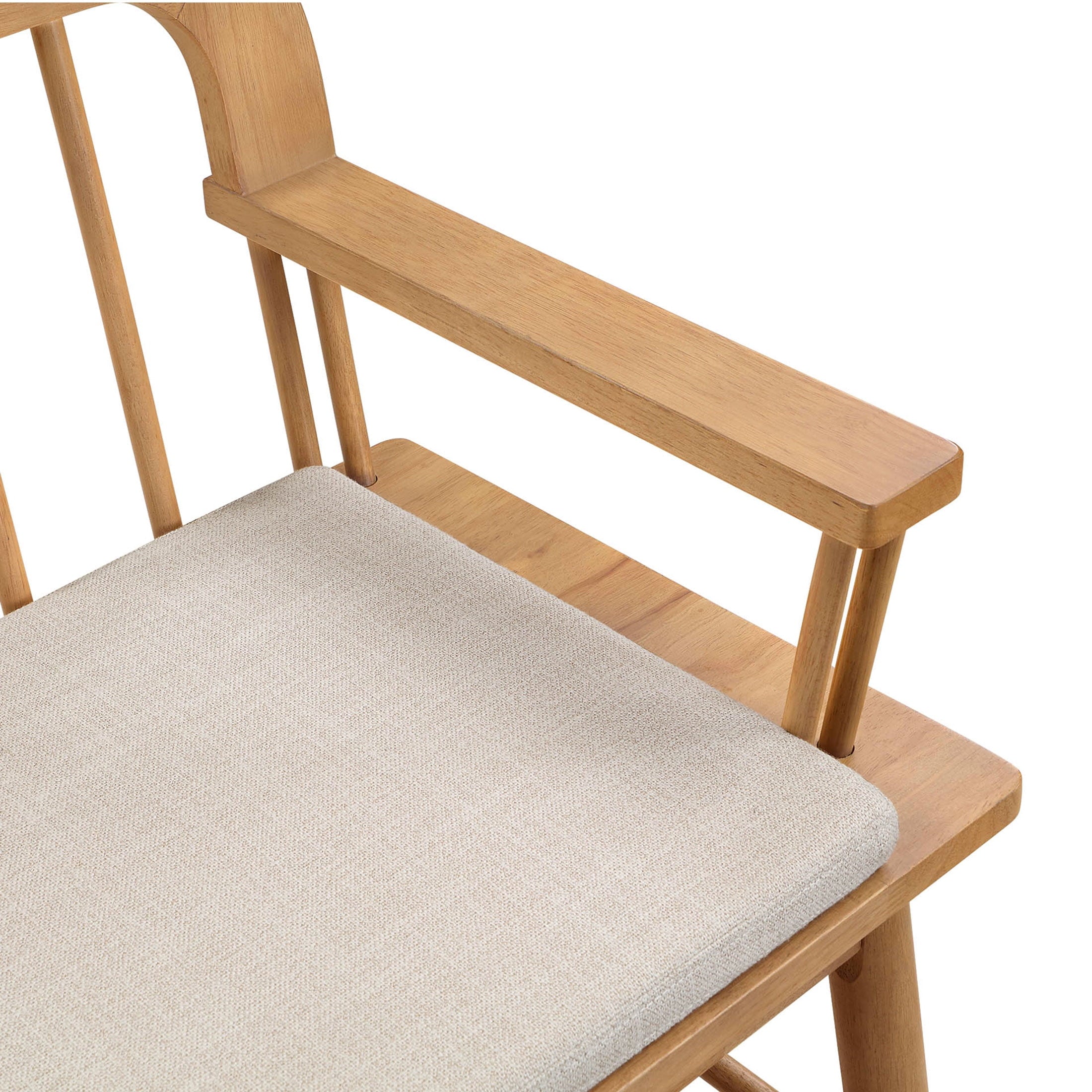 Better Homes & Gardens Windemere Solid Wood Bench, Natural Oak finish, by Dave & Jenny Marrs