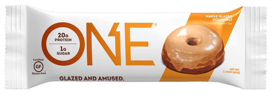 One Protein Bar, Maple Glazed Doughnut, 20g Protein, 4 Count