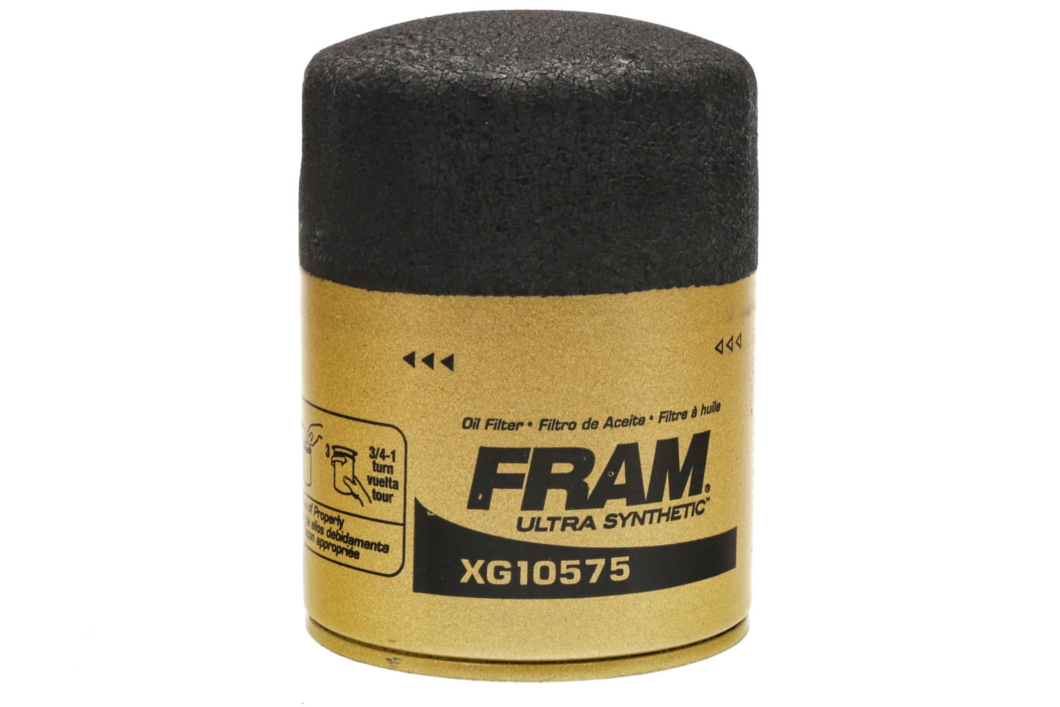 FRAM Ultra Synthetic XG10575 Motor Oil Filter, 20K mile Filter for GM, Ford, Lincoln, Mercury Fits select: 2014-2024 CHEVROLET SILVERADO, 2011-2023 FORD F150
