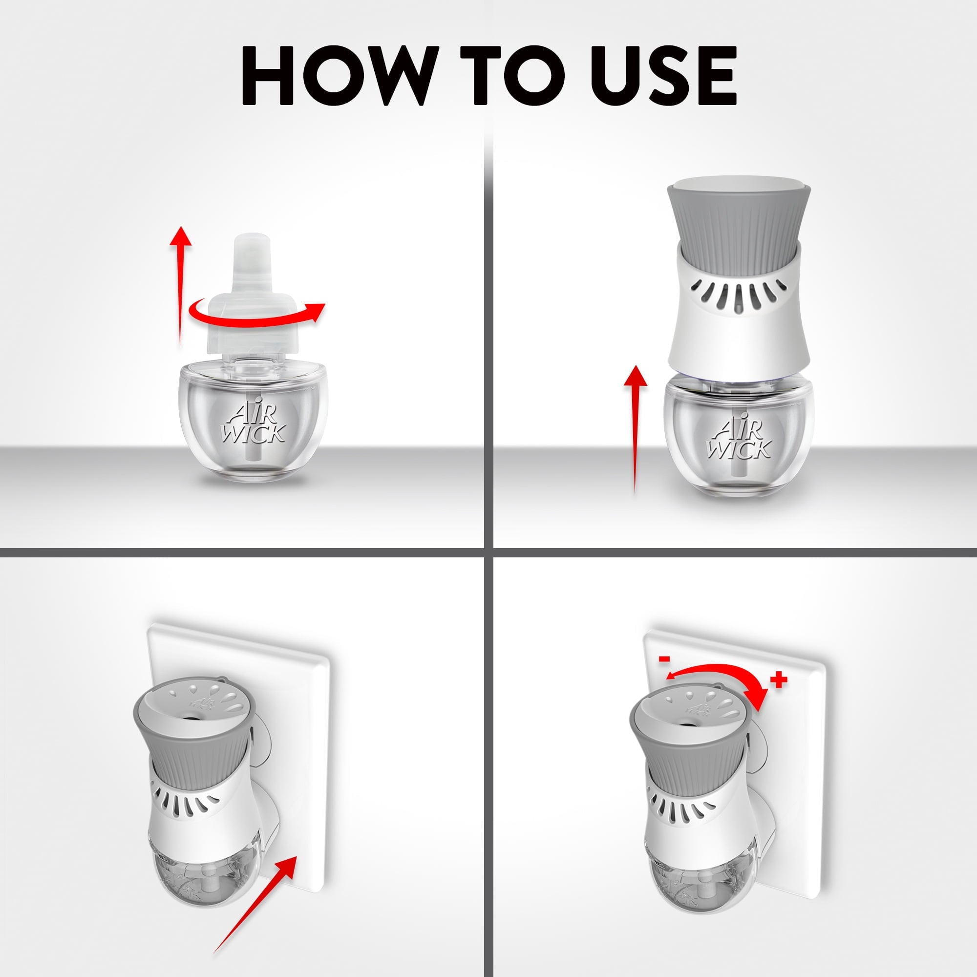 Air Wick Plug in Scented Oil Refill, 5 ct, Lavender and Chamomile, Air Freshener, Essential Oils