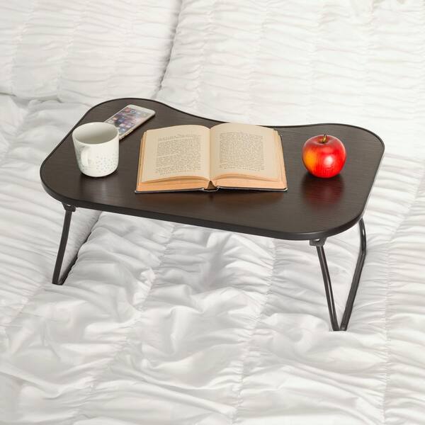 Laptop Bed Tray Dark Wood