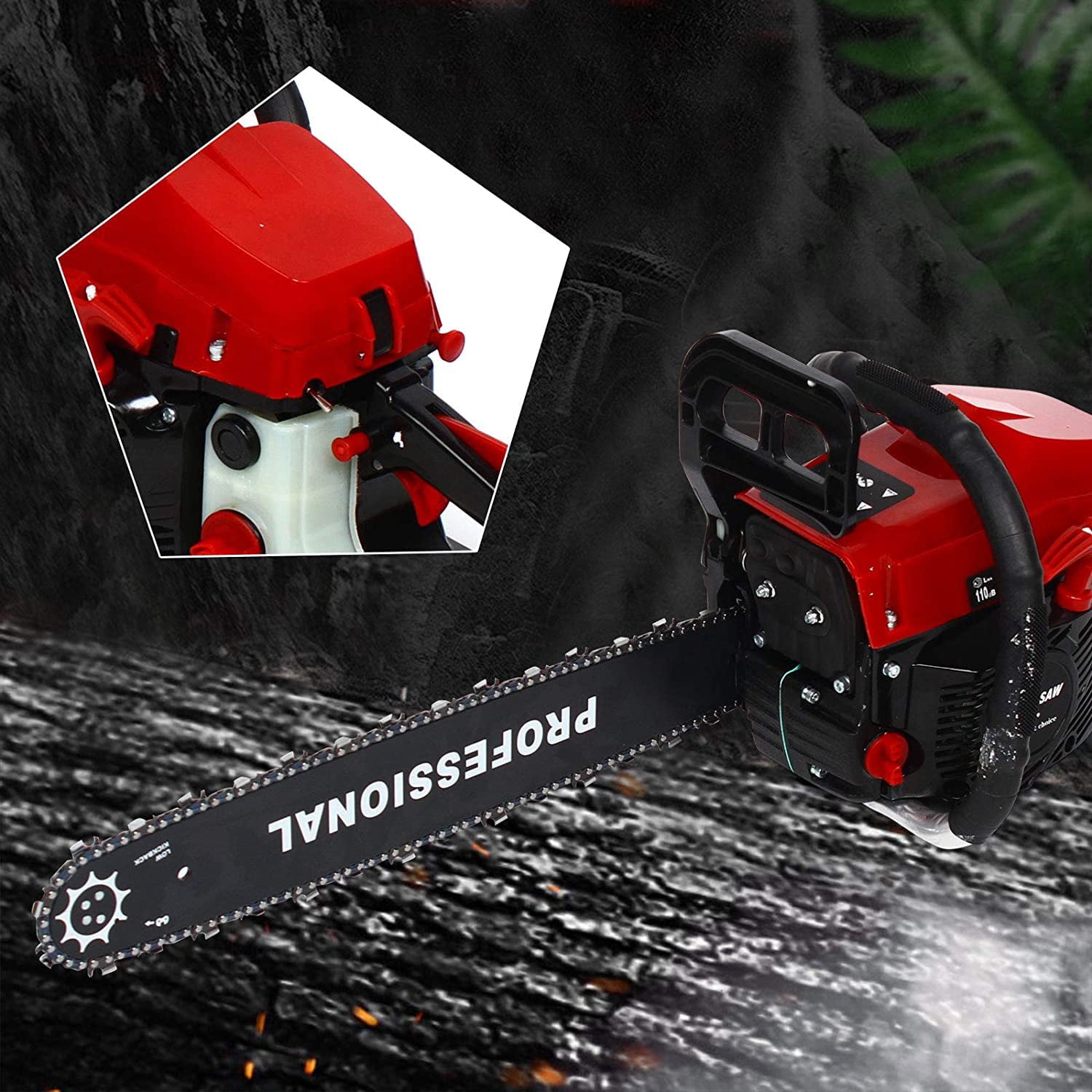 Anqidi 2 Stroke 62CC Gas Chainsaw 20