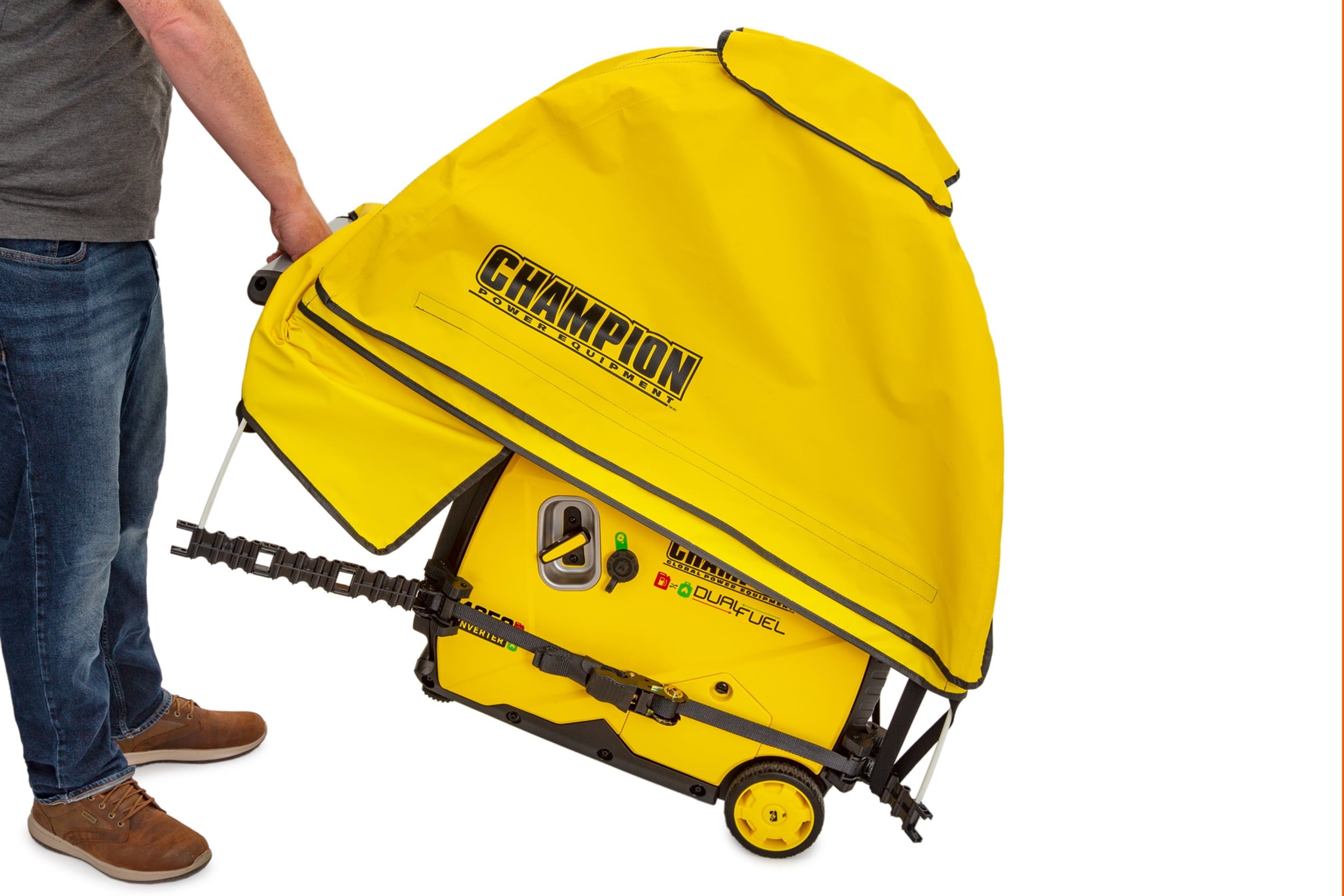 Champion Power Equipment Storm Shield Severe Weather Inverter Generator Cover by GenTent for 2000 to 5500-Watt Inverters