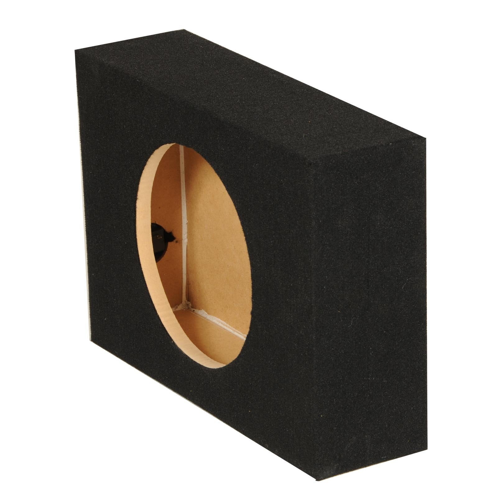 QPower Single 10 Inch Sub Box (2 Pack) and Pyle 1000 Watt Subwoofer (2 Pack)