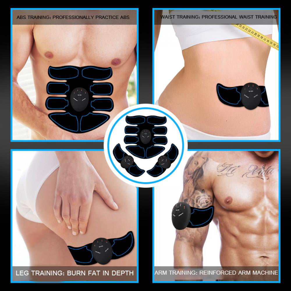 Electric Muscle Toner Machine ABS Toning Belt Simulation Fat Burner Belly Shaper