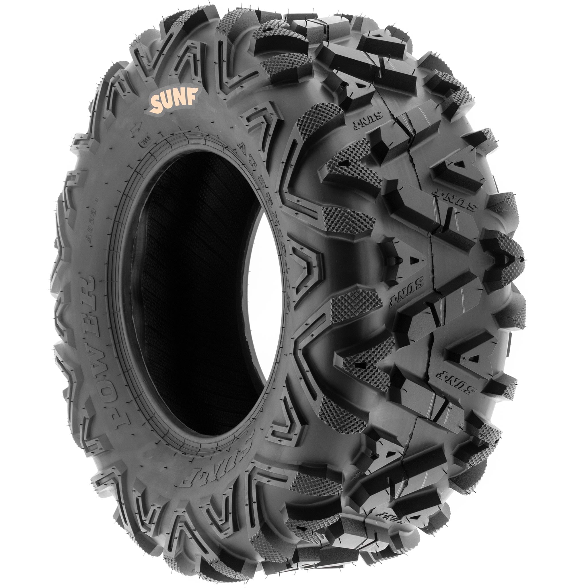 SunF All Terrain ATV UTV Tires 26x11-12 26x11x12 6 PR A033 (Single)