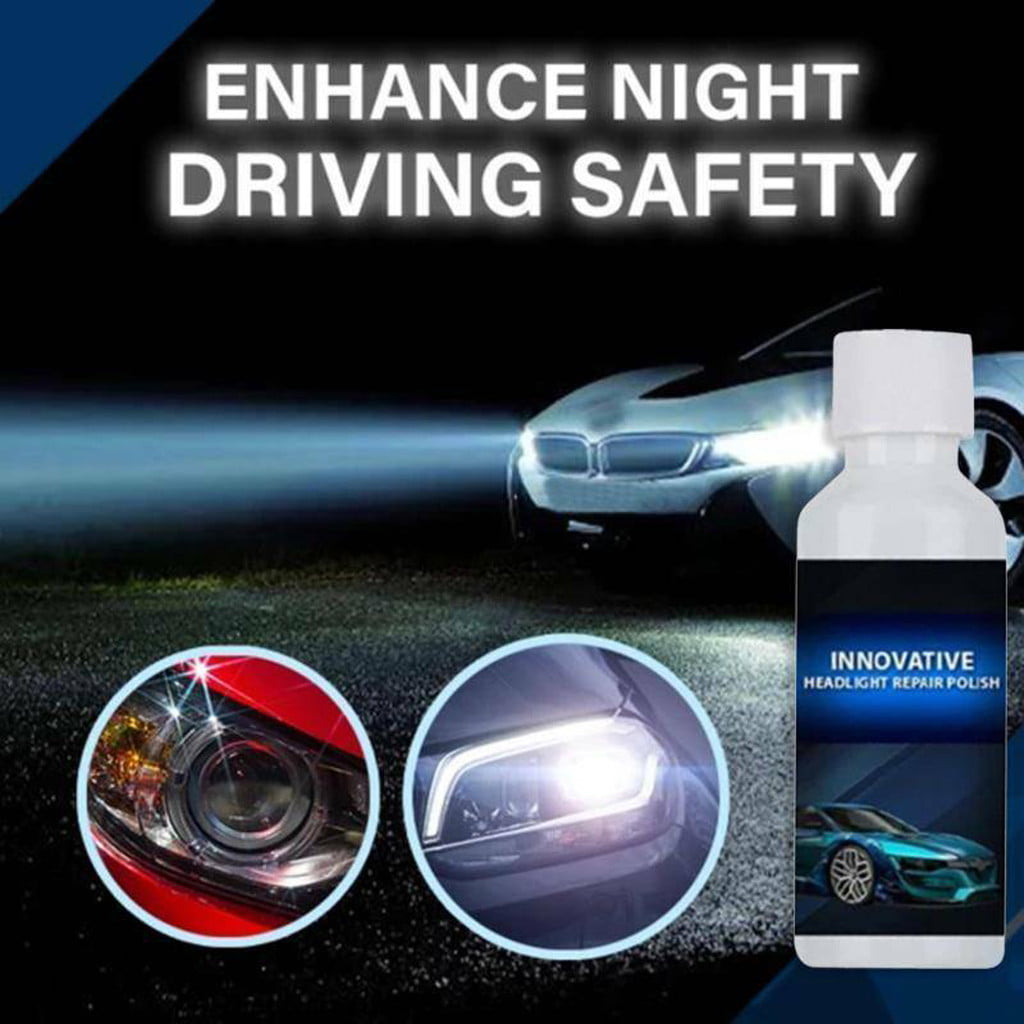 (Buy 2 Get 1 Free)Headlight Renewals Polish Car Kit Headlight Liquid Cleaning 20ml~PPHHD(NEW)