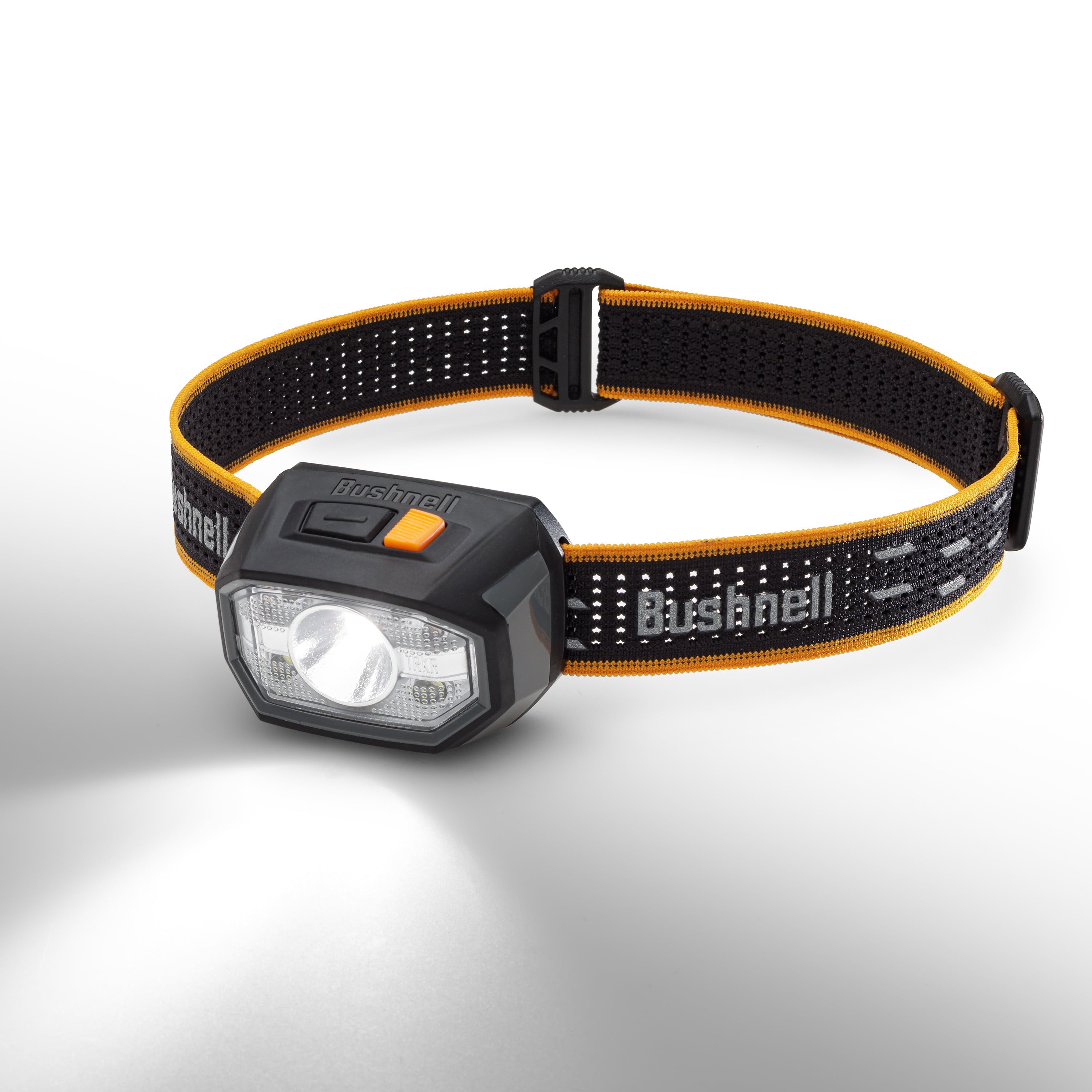 Bushnell 650 Lumen Rechargeable Dual Power LED Headlamp, Rechargeable & 3 AAA Batteries, 3 Ounce