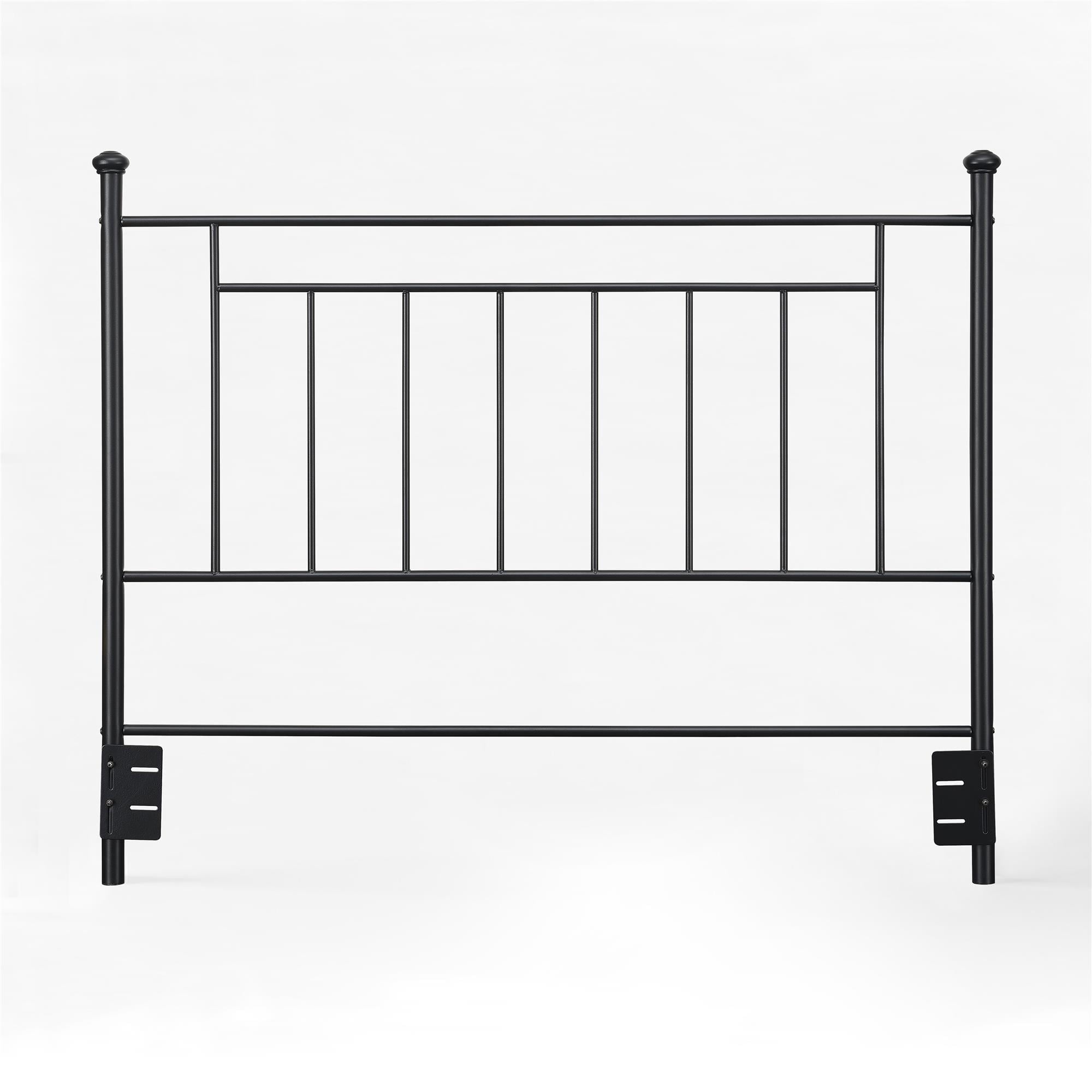 Mainstays Tempo Full/Queen Adaptable Metal Headboard, Black