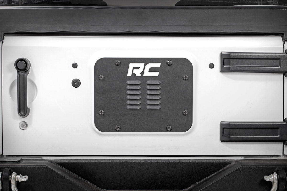 Rough Country Tailgate Vent Cover for 2007-2018 Jeep Wrangler JK - 10514