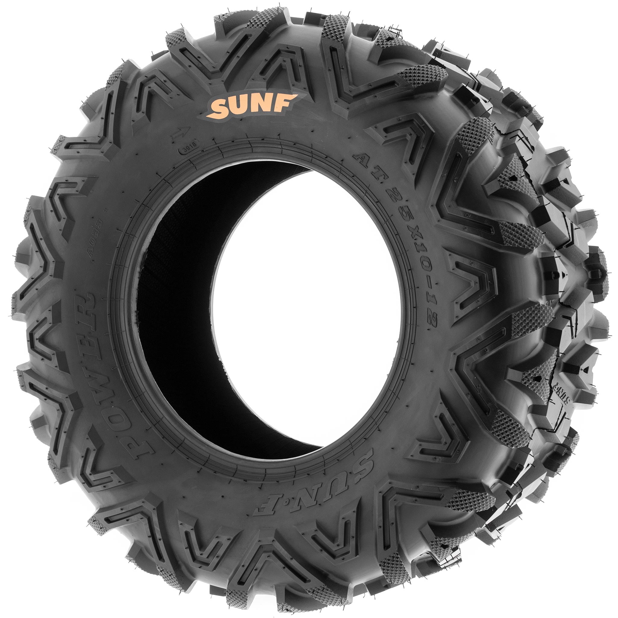 SunF All Terrain ATV UTV Tires 27x11-14 27x11x14 6 PR A033 (Pair of 2)