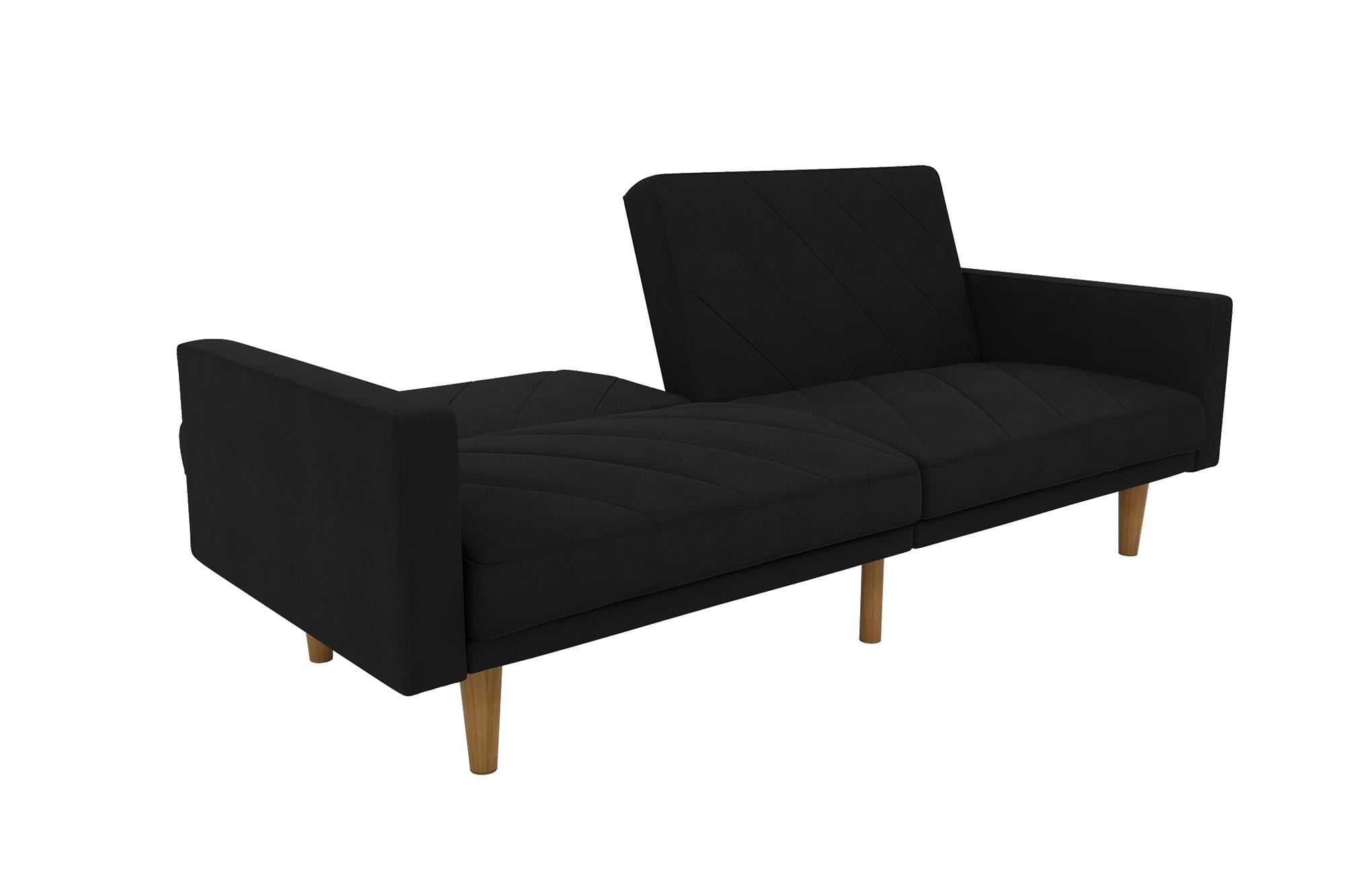 DHP Paxson Futon, Black Linen