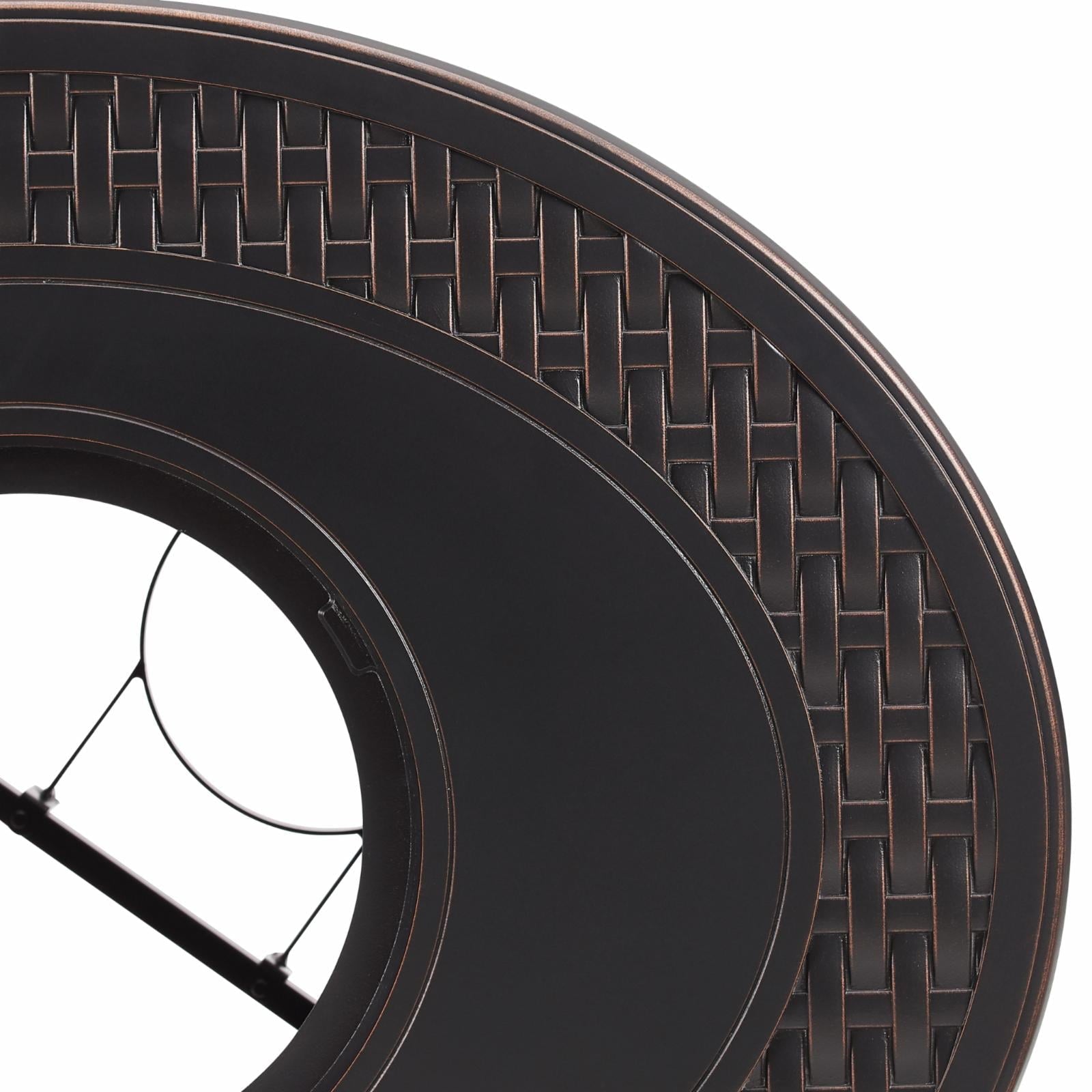 Fire Sense Davis 39.5 in. Propane Fire Pit