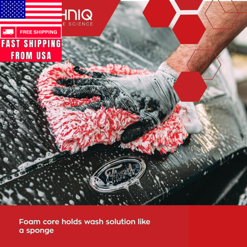 WM2 Microfibre Wash Mitt - Ultra Low Friction Washcloth, Soft Glide Mi