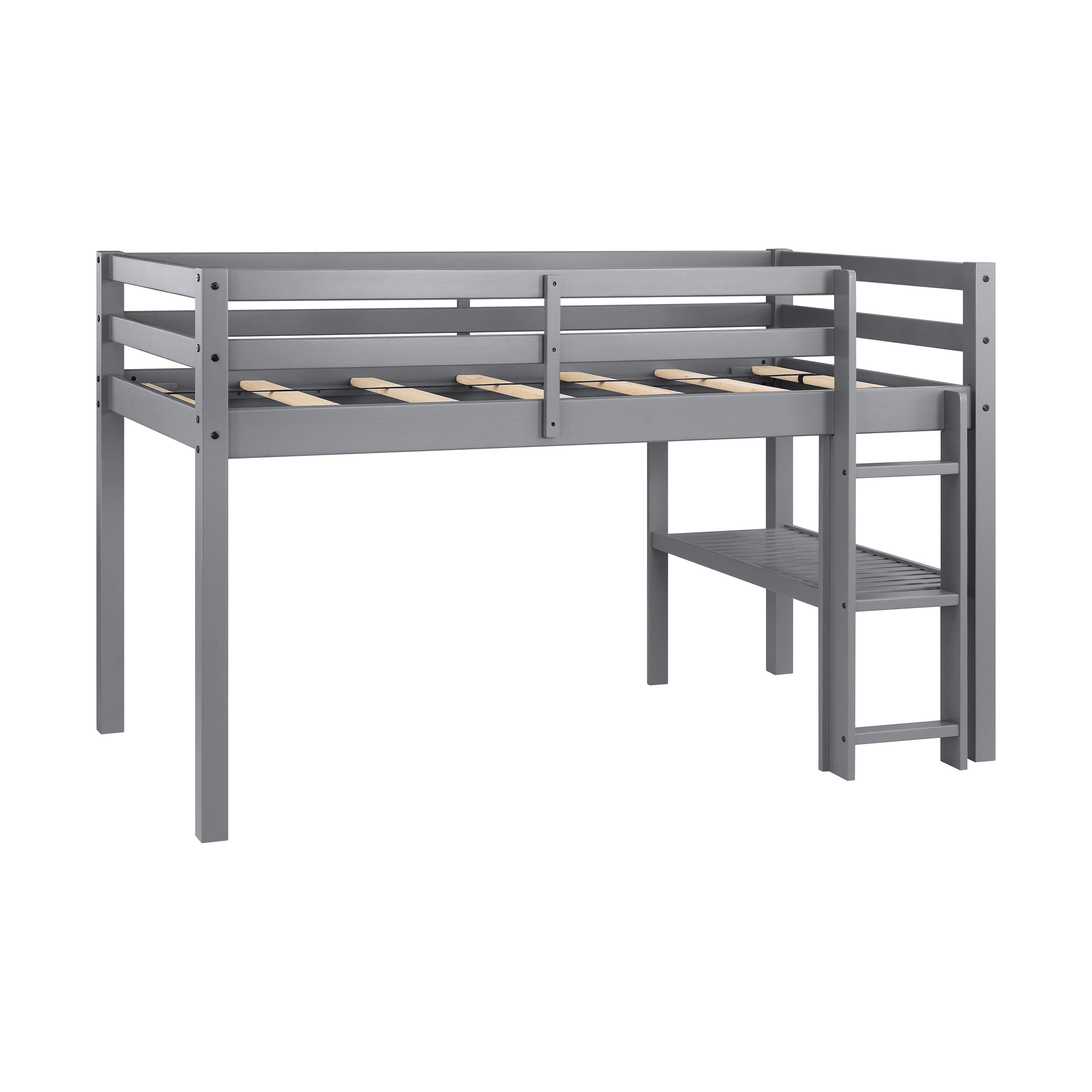 Better Homes & Gardens Twin Loft Bed with Shelf