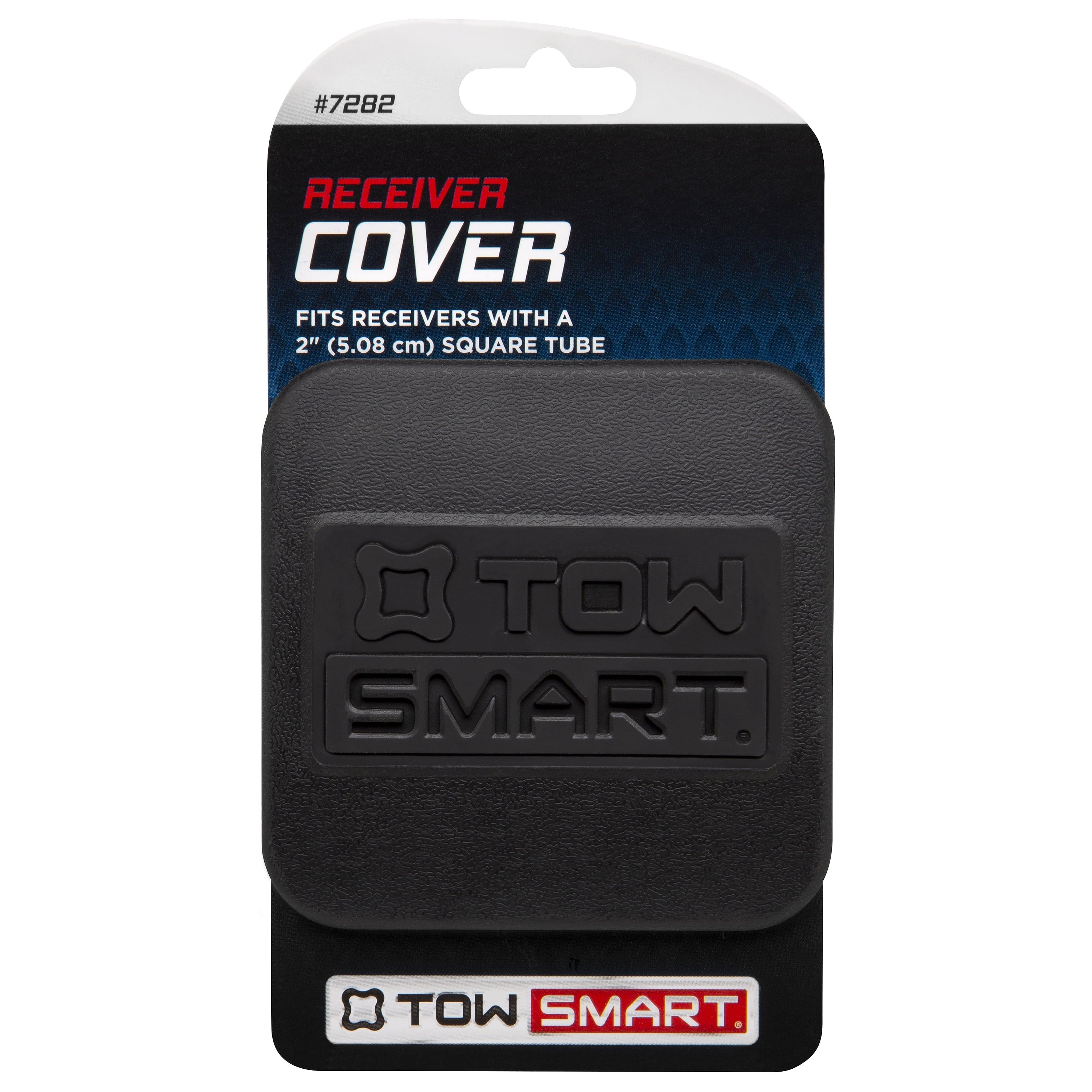 TowSmart 7282 Automotive Hitch Cover, Fits 2 in Receiver Tube