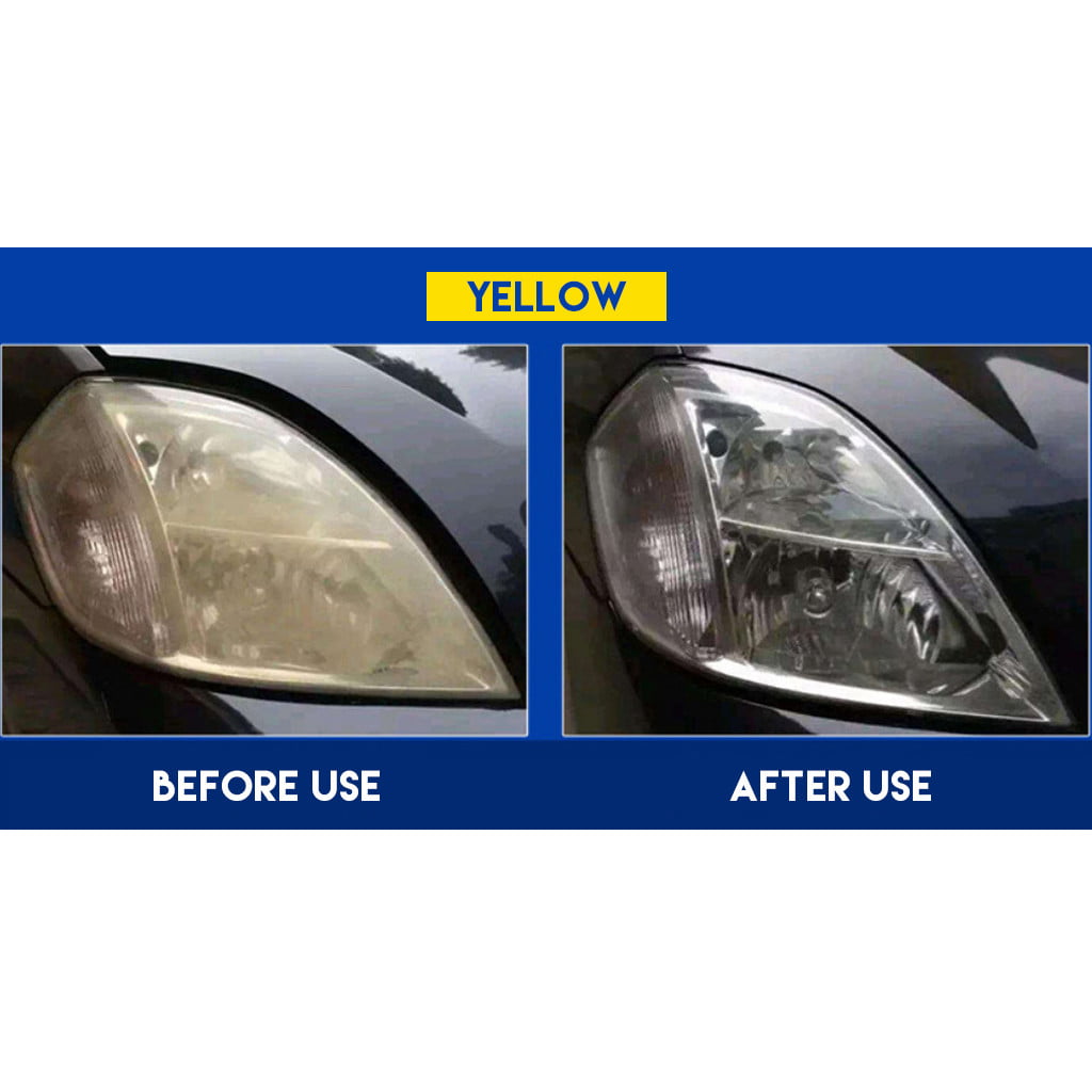 CLZOUD Car Headlight Surface Repair Liquid Coating Refurbished 50ML with Sprinkle