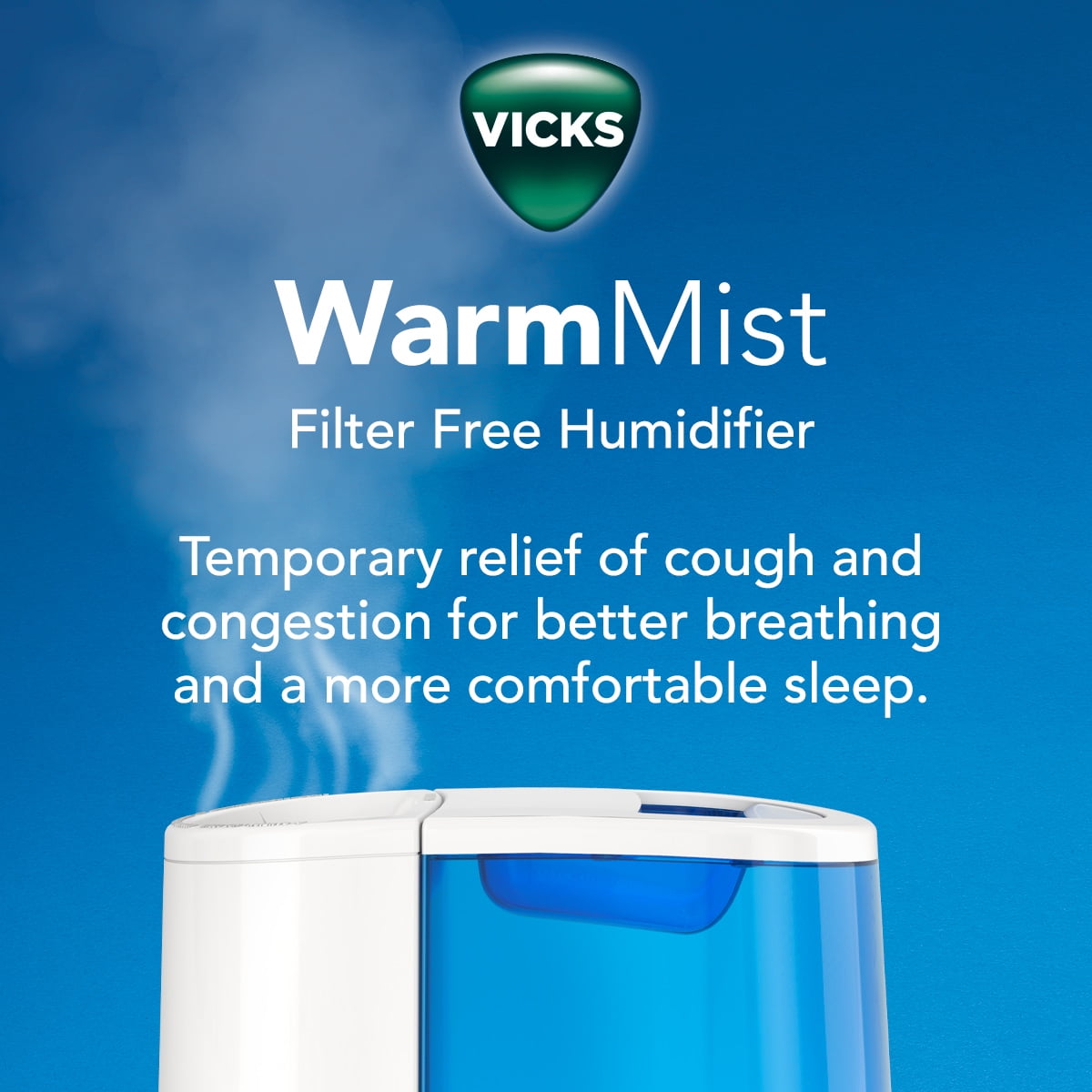 Vicks Warm Moisture Humidifier, V750