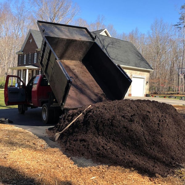 10 cu. yd. Hardwood Bulk Mulch