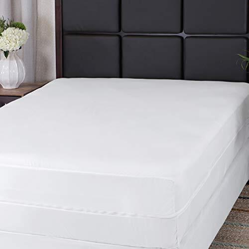 Zippered Deep Pocket Mattress Protector - 100% Waterproof Mattress Encasement...