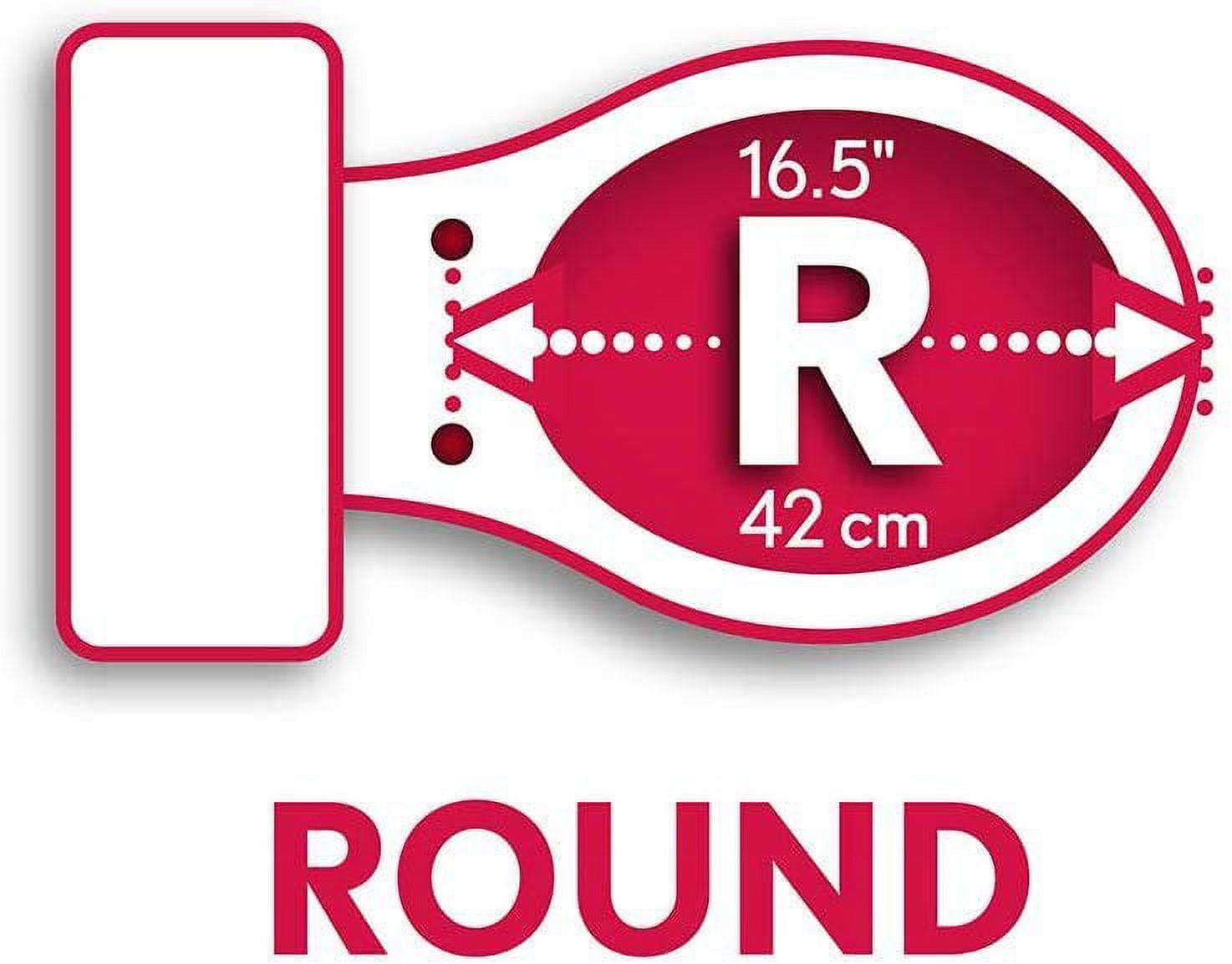 MAYFAIR 8440EC 000 Open Front Toilet Seat will Never Loosen and Easily Remove, ROUND, Durable Enameled Wood, White