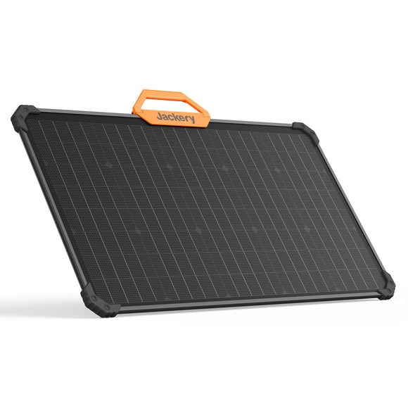 Jackery SolarSaga Solar Panel 80W, Dual-Sided Panels Enhanced Power Generation Efficiency of 25%, IP68 Waterproof and Dustproof, Compatible with all Jackery Power Stations, (Solar Panel Only)