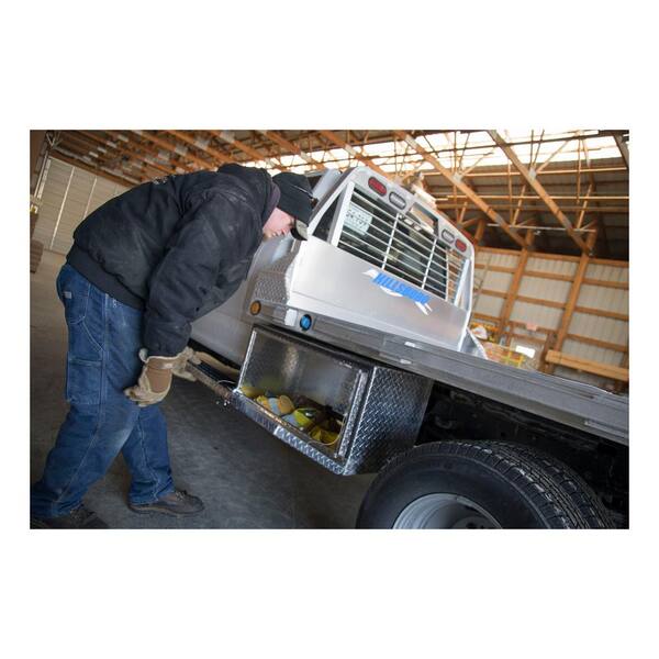 36 in. Silver Aluminum Underbody Truck Tool Box