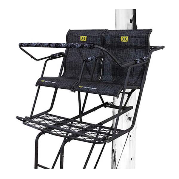 18 ft. Denali Steel 2-Man Ladder Treestand with Safe-Tread Steps (2-Pack)