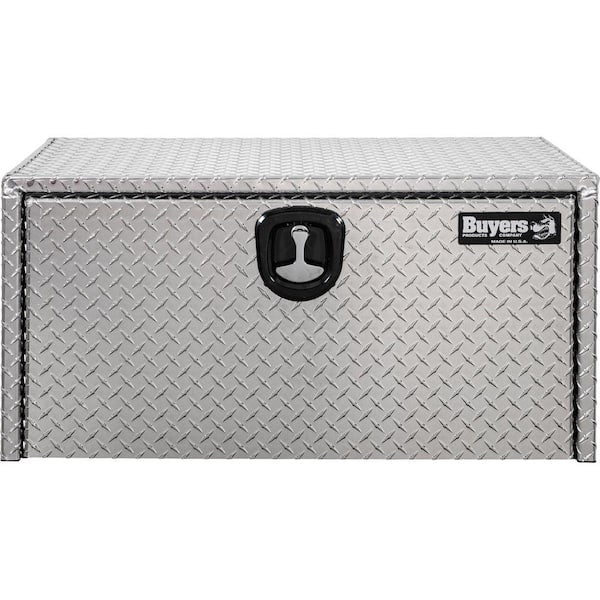 18 in. x 18 in. x 36 in. Diamond Plate Tread Aluminum Underbody Truck Tool Box