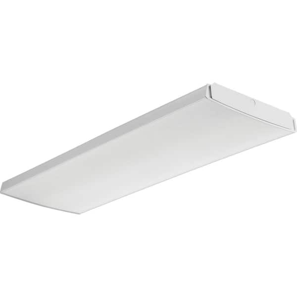 LBL 4 ft. 7000 Lumens Integrated LED Dimmable White Wraparound Light, 4000K