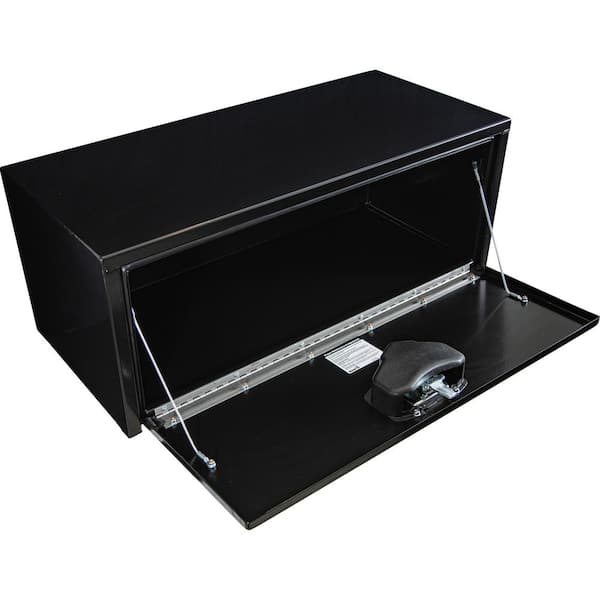 14 in. x 16 in. x 36 in. Gloss Black Steel Underbody Truck Tool Box