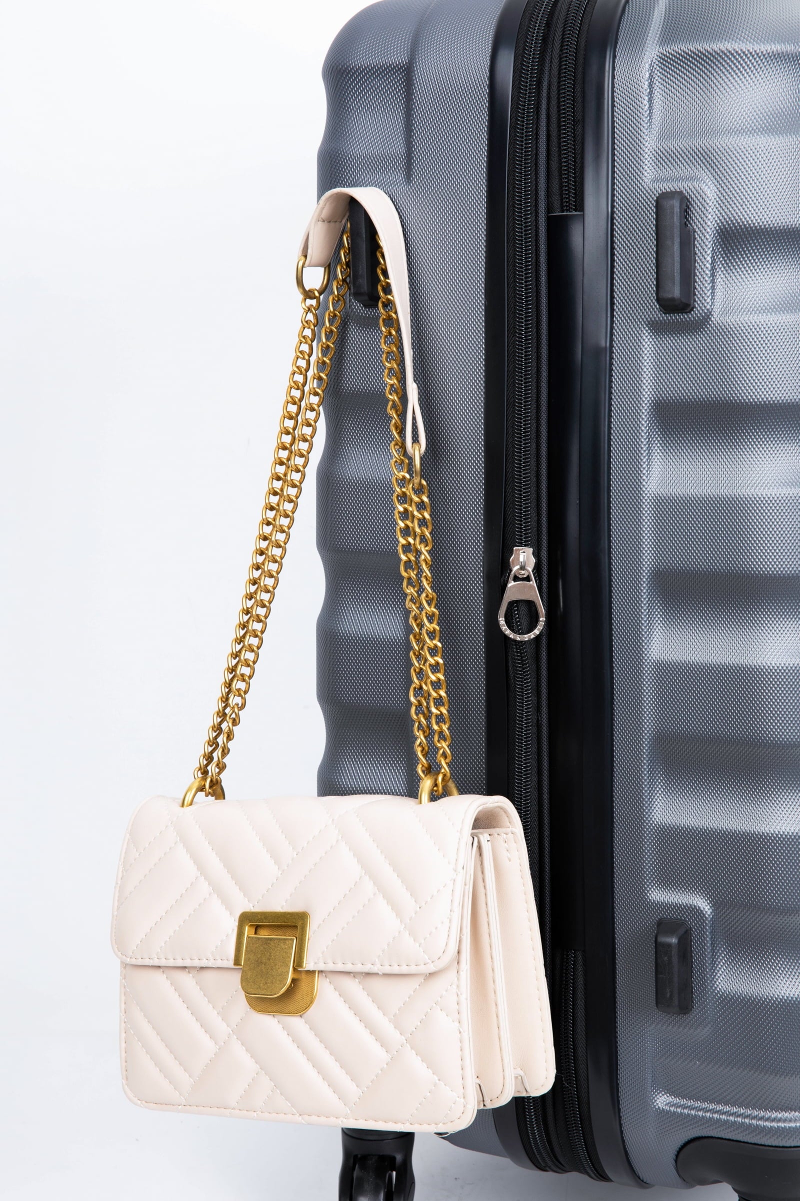 Travelhouse 3 Piece Luggage Set Expandable Hardshell Lightweight Suitcase with TSA Lock Spinner Wheels 20in24in28in.(Gray)