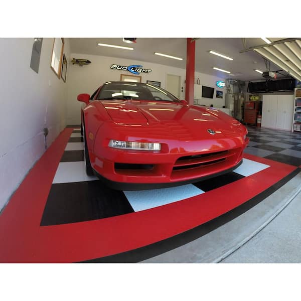 12 in. x 3 in. Black Modular Edging Kit Male (22-Piece, Includes 2 Corner Edges)