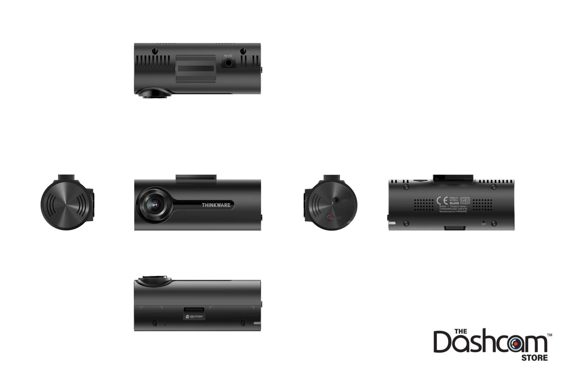 THINKWARE F70 Full HD 1080p Dash Cam with Wide Dynamic Range