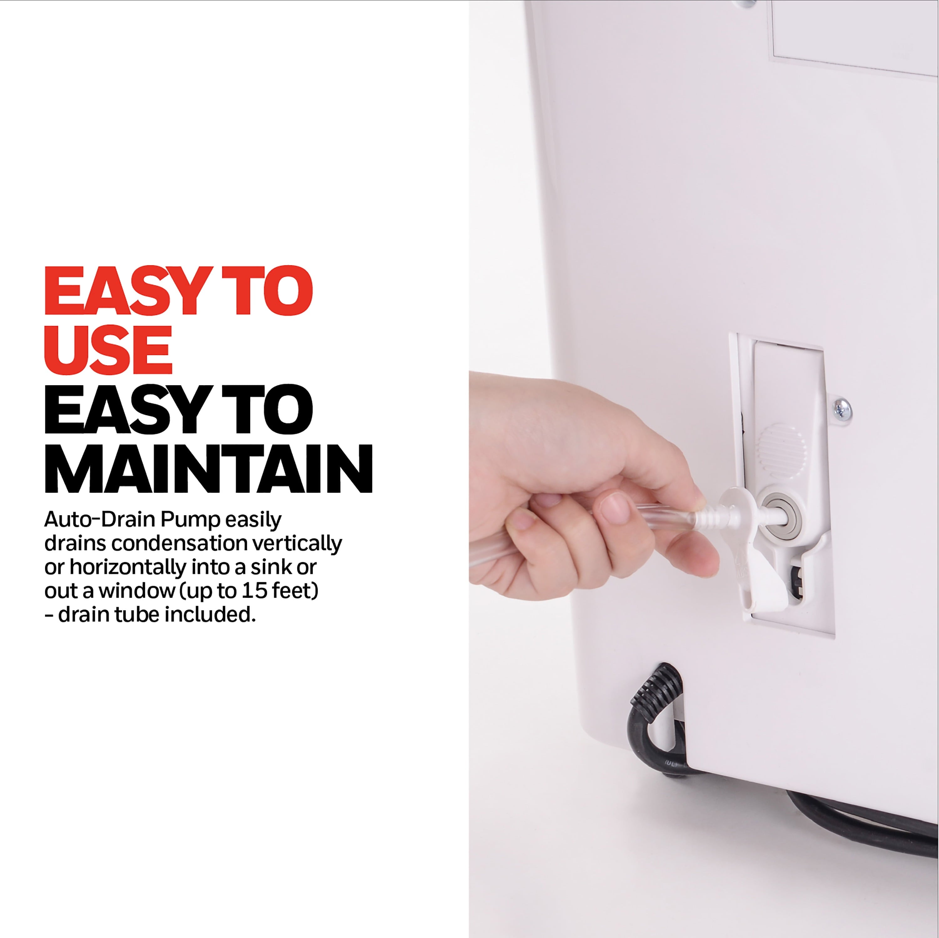 Honeywell 35 Pint Energy Star Dehumidifier with Built-in Drain Pump & 5 Year Warranty