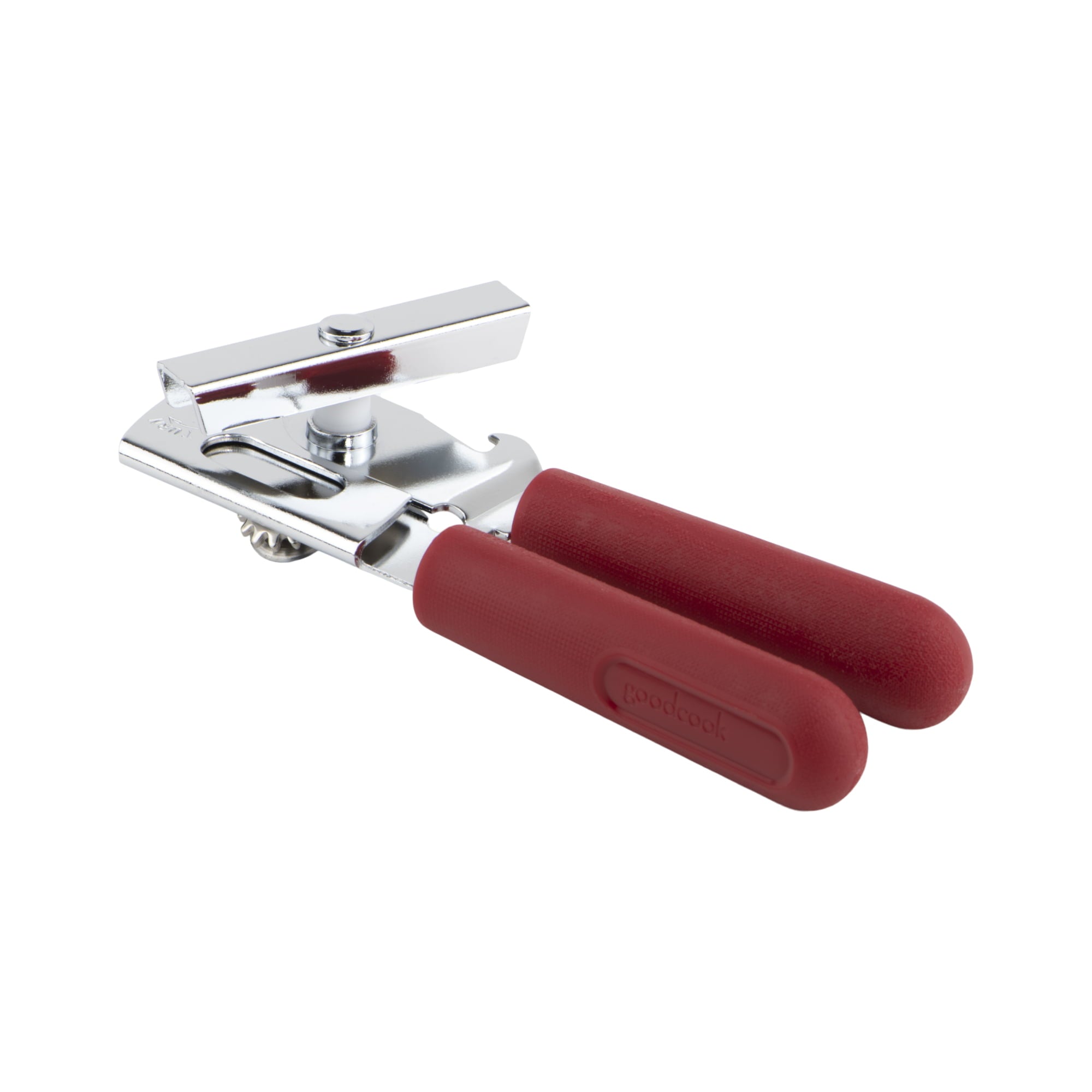 GoodCook PROfreshionals Stainless Steel Manual Can Opener, Red