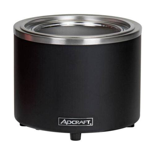 Adcraft FW-1200WR/B Countertop Round Food Cooker/Warmer w/ 7/11 Qt. Capacity,...