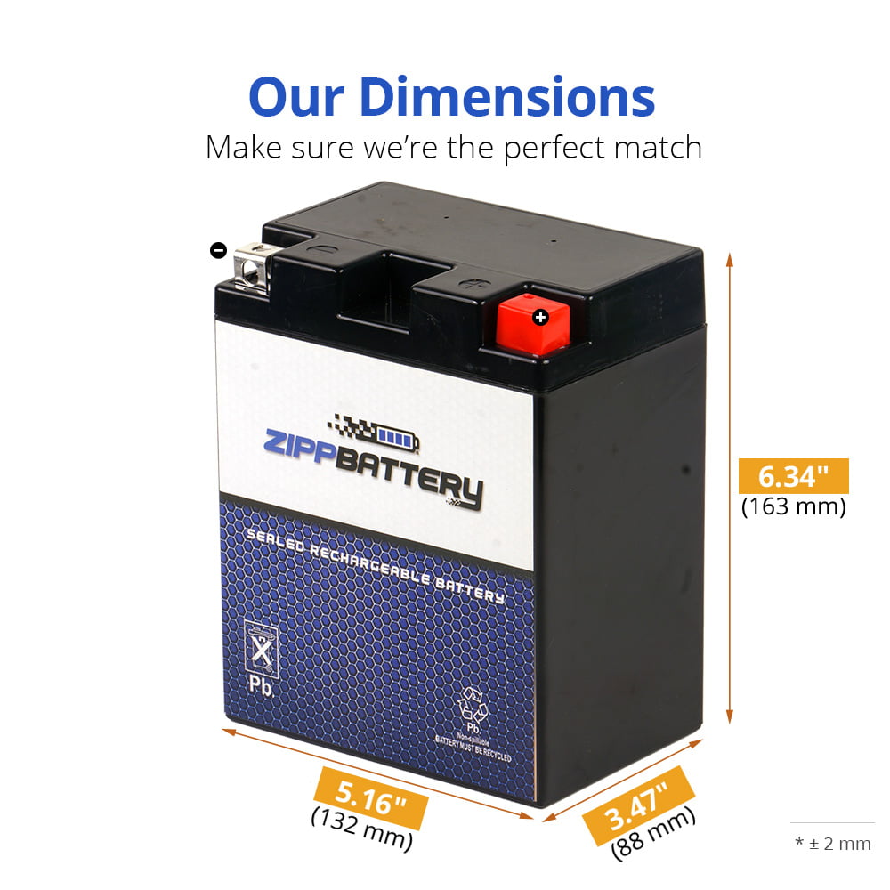 Ytx14Ahl-Bs Motorcycle Battery For Yamaha Xs650 650Cc 75-'83