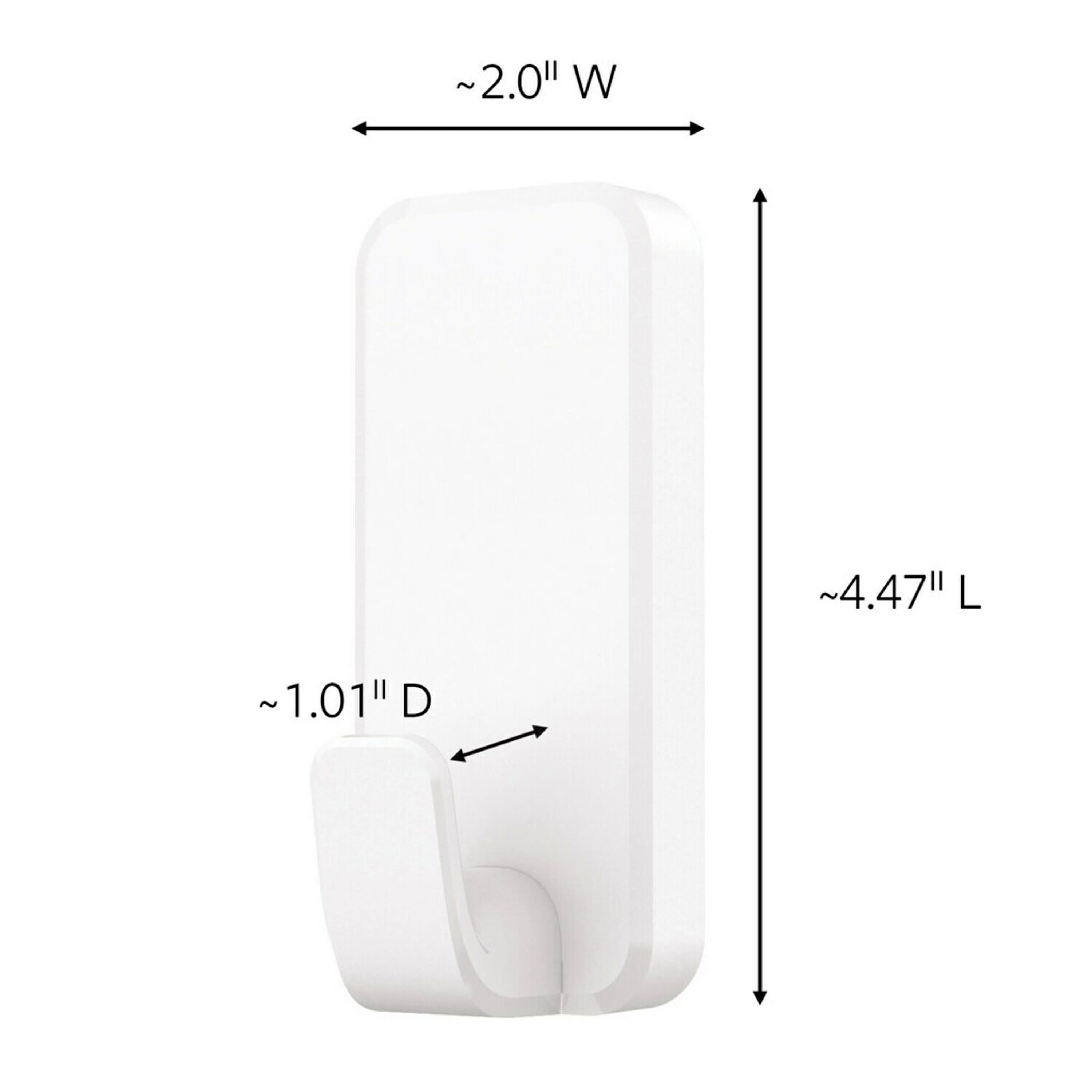 Command 10 Lb XL Heavyweight Wall Hook, Damage Free Hanging of Christmas Decor, 2 Hooks