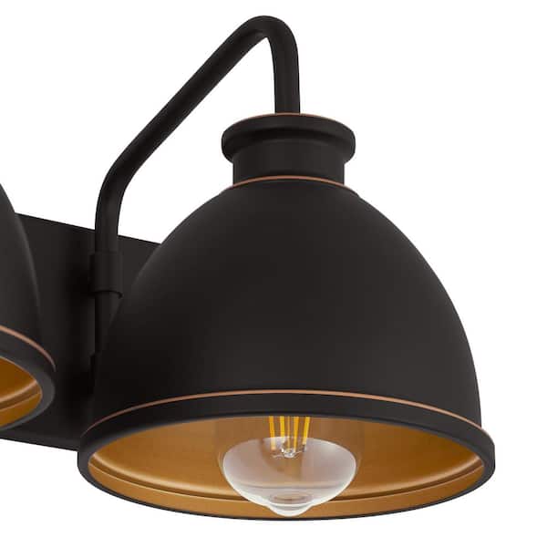 Tallulah 24 in 3-Light Oil Rubbed Bronze Bathroom Vanity Light