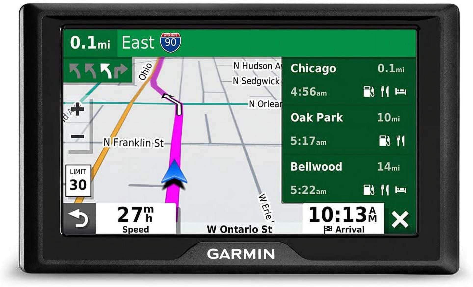 Garmin Drive 52 and Traffic, GPS Navigator with 5” Display Simple