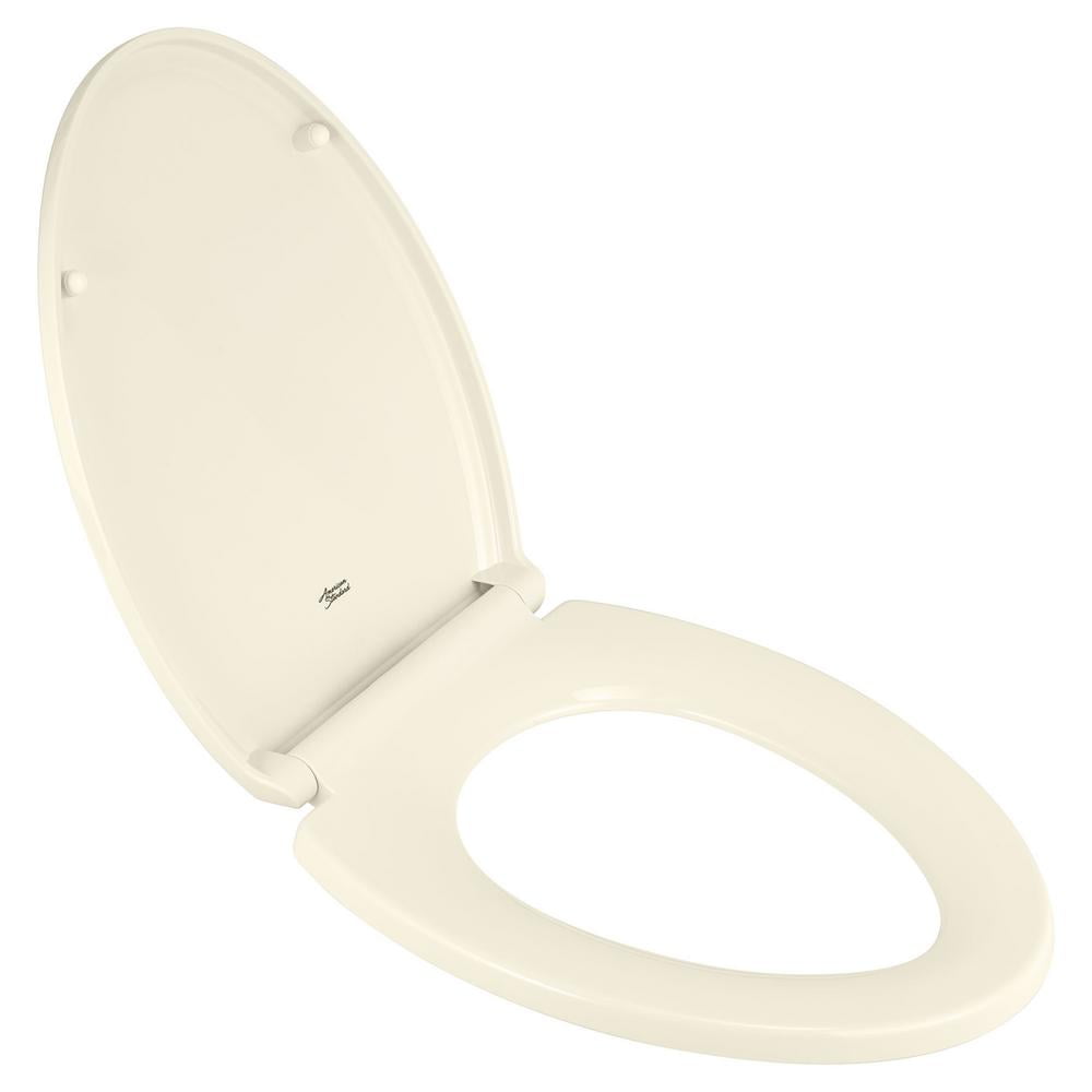 American Standard Transitional Elongated Luxury Toilet Seat in Linen
